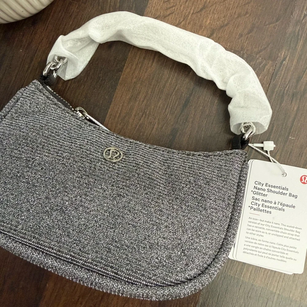 🆕 Lululemon City Essentials Nano Shoulder Bag - Glitter - Picture 6 of 14